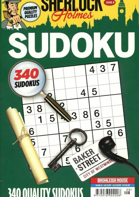 Tidningen Sherlock Holmes Sudoku #6