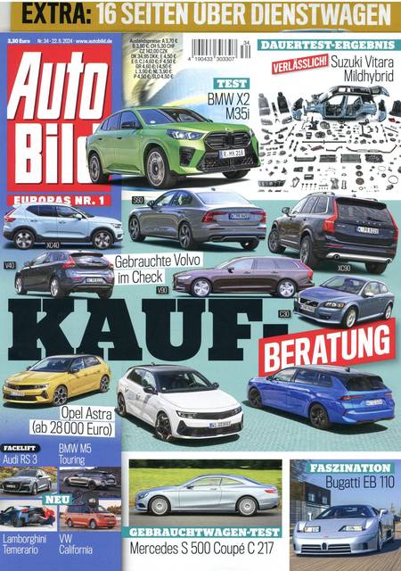 Tidningen Auto Bild #34