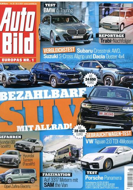 Tidningen Auto Bild