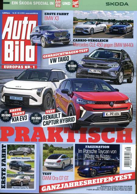 Tidningen Auto Bild #39