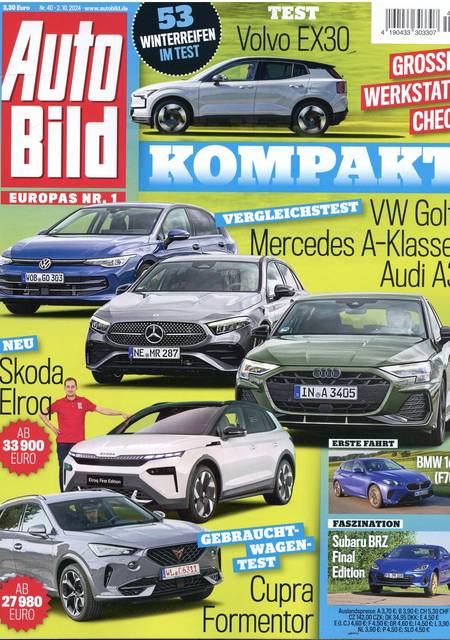 Tidningen Auto Bild #40