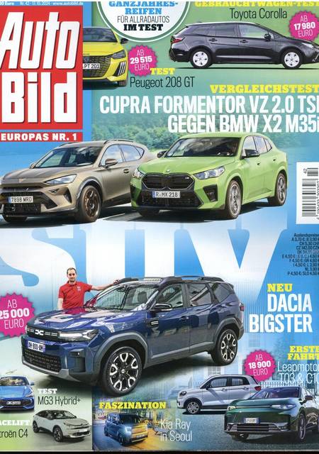 Tidningen Auto Bild #42