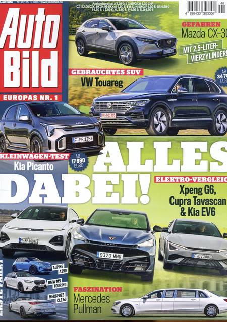 Tidningen Auto Bild #48