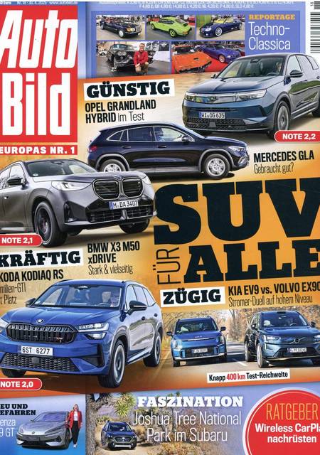Tidningen Auto Bild