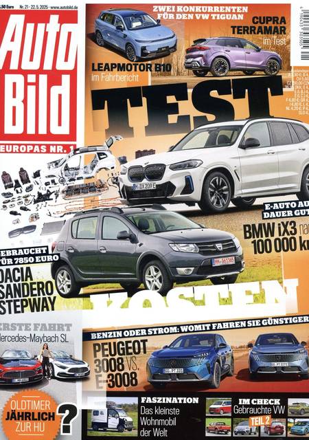 Tidningen Auto Bild