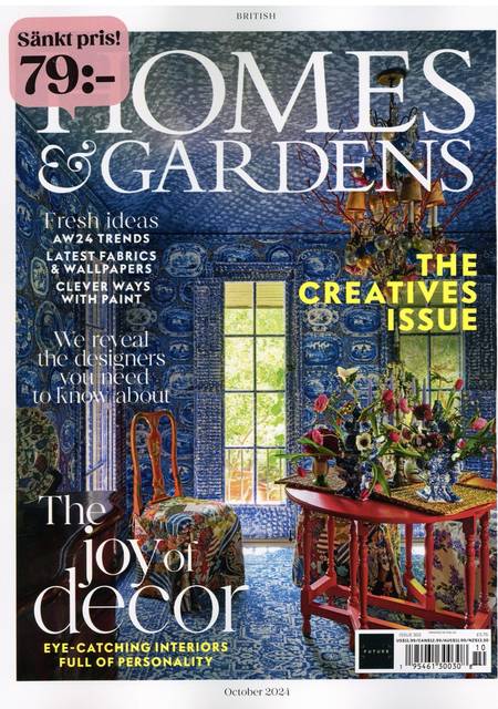 Tidningen Homes & Gardens (Uk)