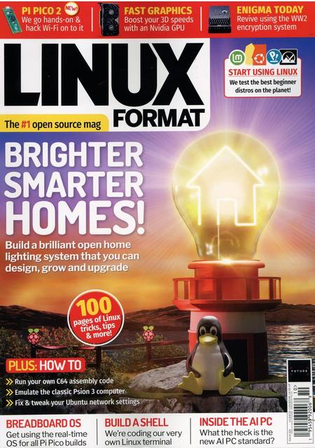 Tidningen Linux Format #10