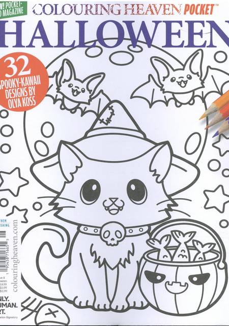 Tidningen Colouring Heaven Pocke