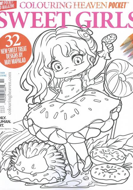 Tidningen Colouring Heaven Pocke #9