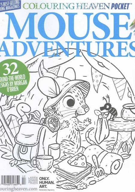 Tidningen Colouring Heaven Pocke #6