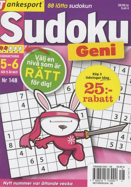 Tidningen TS Sudoku Geni