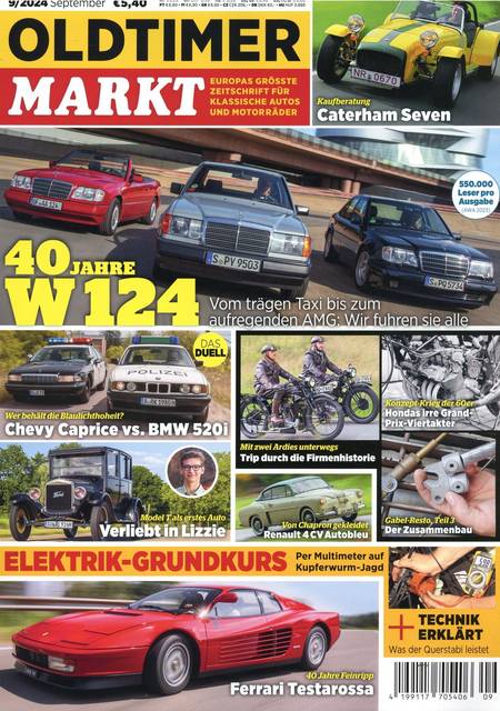 Tidningen Oldtimer Markt #9