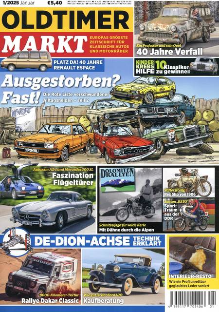 Tidningen Oldtimer Markt #1