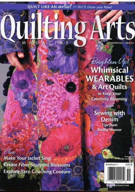 Tidningen Quilting Arts Magazine #1