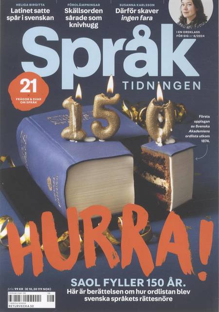 Tidningen Språktidningen #8