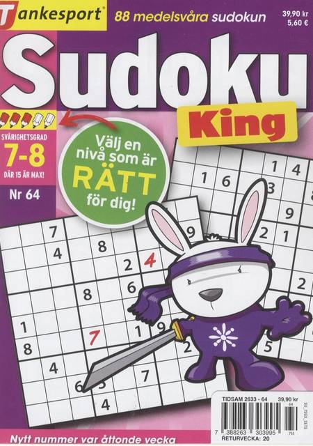 Tidningen TS Sudoku King #64
