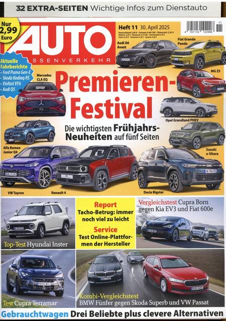 Tidningen Auto Strassenverkehr #11