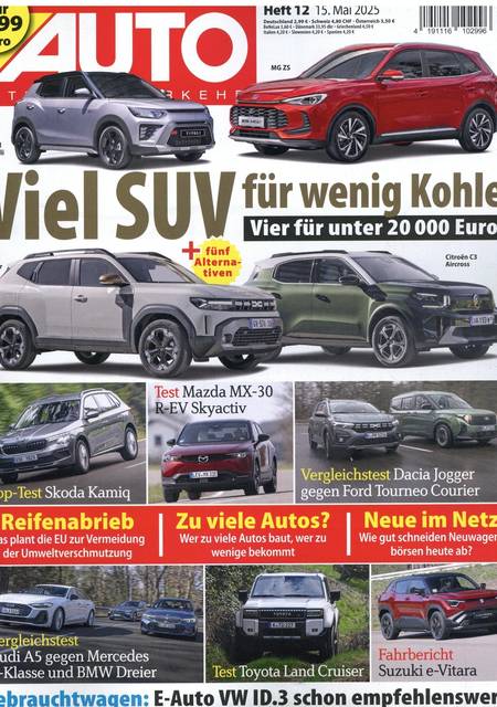 Tidningen Auto Strassenverkehr #12