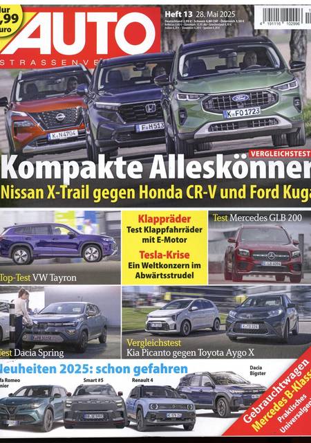 Tidningen Auto Strassenverkehr #13