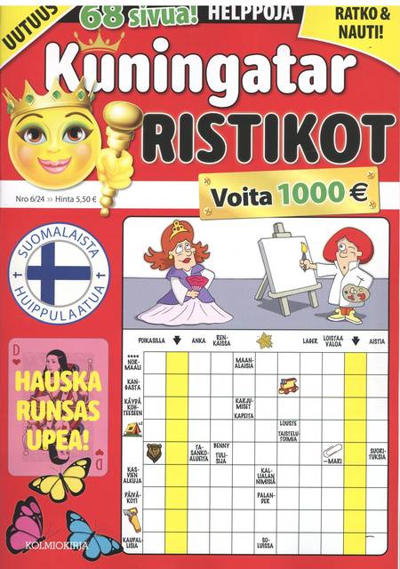 Tidningen Kuningatar-Ristikot