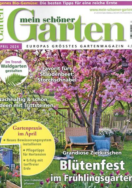 Tidningen Mein Schöner Garten #4
