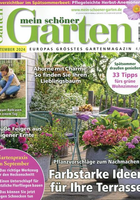 Tidningen Mein Schöner Garten #9