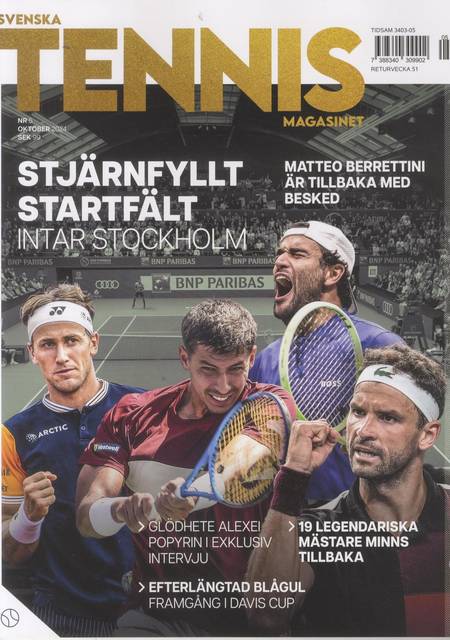 Tidningen Tennis Magasinet #5