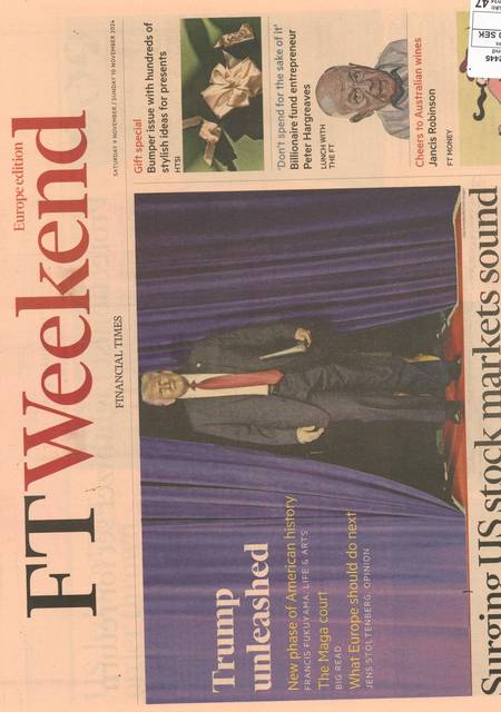 Tidningen FT Weekend #45