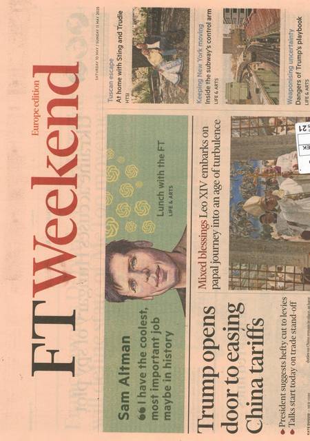 Tidningen FT Weekend #19