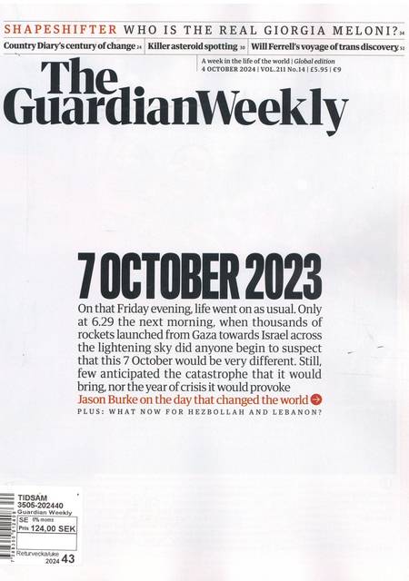 Tidningen Guardian Weekly #40