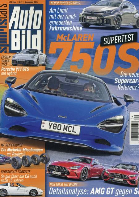 Tidningen Auto Bild Sports Cars