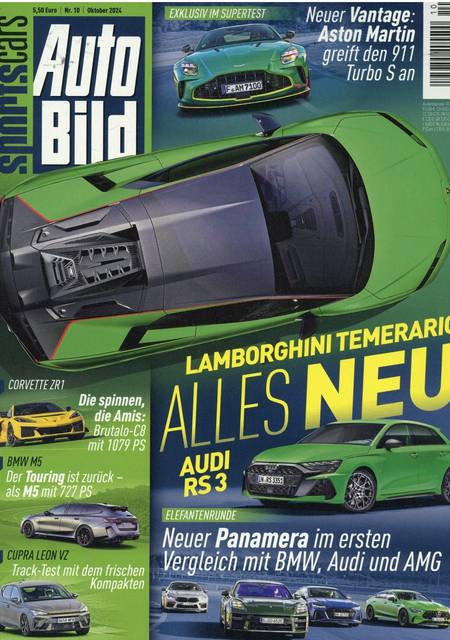 Tidningen Auto Bild Sports Cars #10