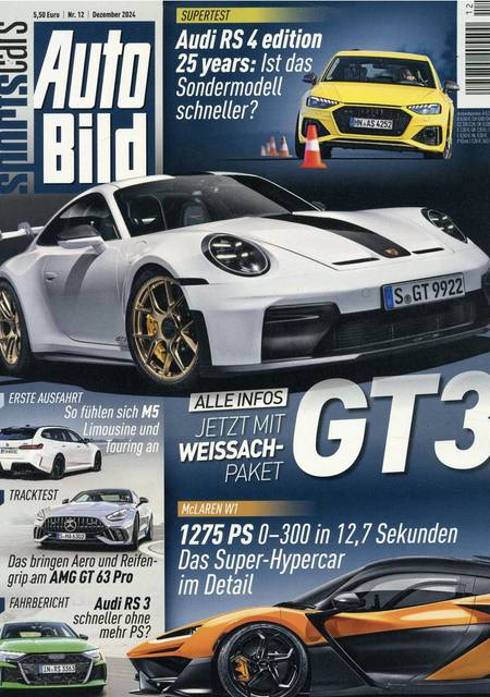 Tidningen Auto Bild Sports Cars #12