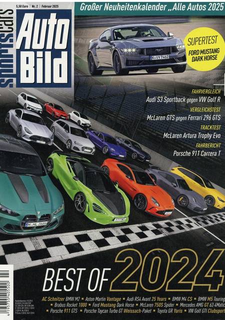 Tidningen Auto Bild Sports Cars #2