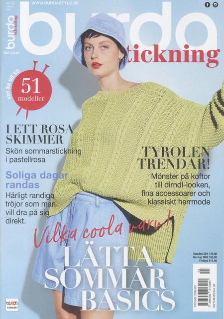 Tidningen Burda Stickning (SE)