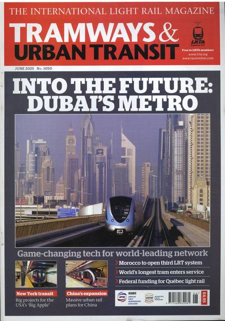 Tidningen Tramways And Urban Tra #6