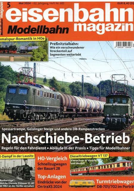 Tidningen Eisenbahn Magazine