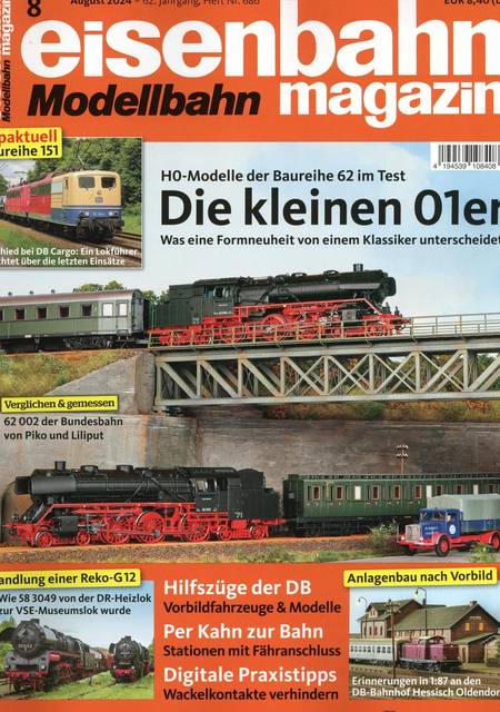 Tidningen Eisenbahn Magazine