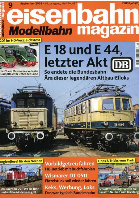 Tidningen Eisenbahn Magazine #9