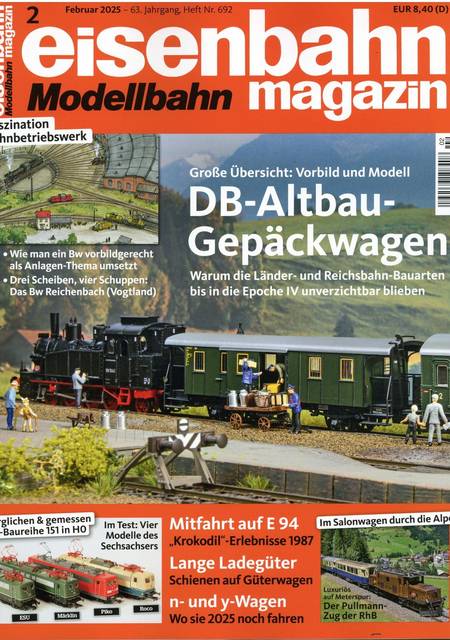 Tidningen Eisenbahn Magazine #2