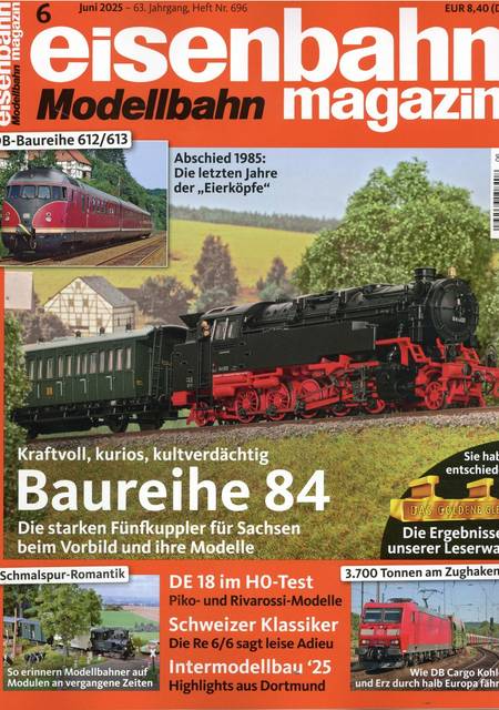 Tidningen Eisenbahn Magazine #6