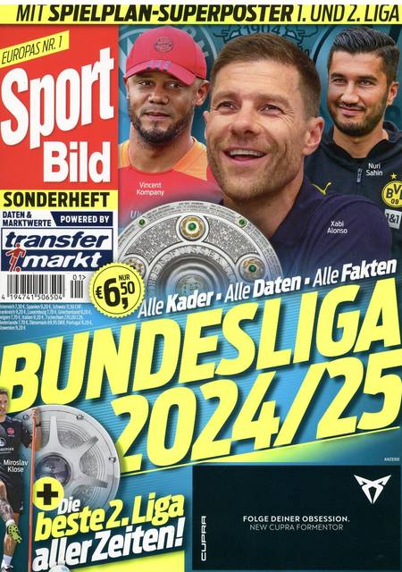 Tidningen Sport Bild SH Bundes