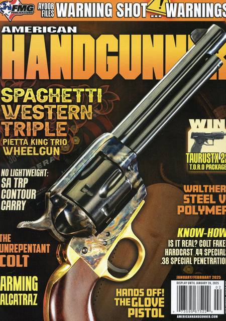 Tidningen American Handgunner #1