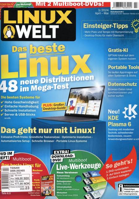Tidningen Linux Welt #3
