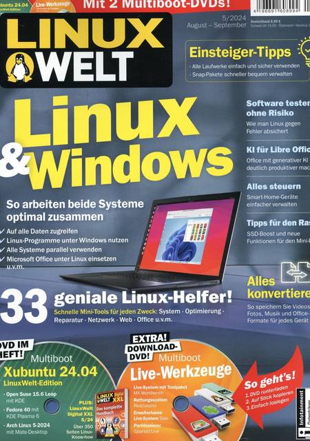 Tidningen Linux Welt #5