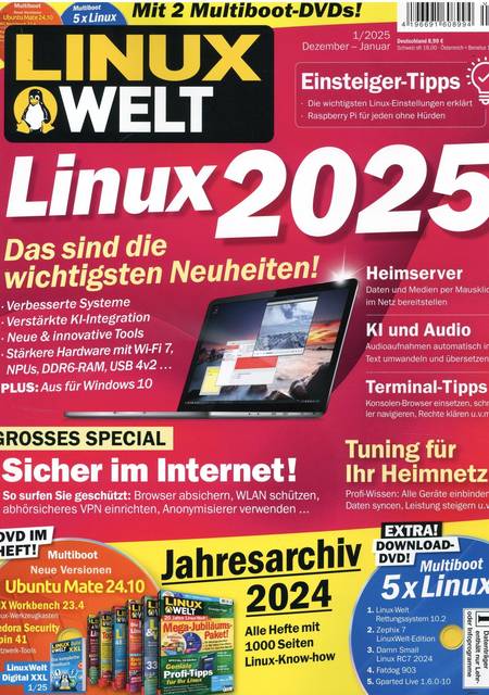 Tidningen Linux Welt #1