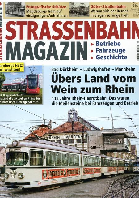 Tidningen Strassenbahn Magazin