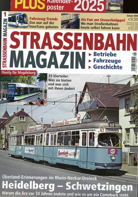 Tidningen Strassenbahn Magazin