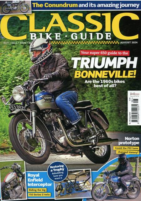 Tidningen Classic Bike Guide-Cbg #8