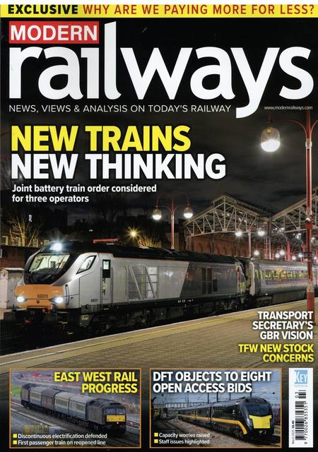 Tidningen Modern Railways #3